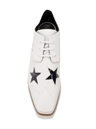 Shop Stella Mccartney Elyse Star Shoes In White
