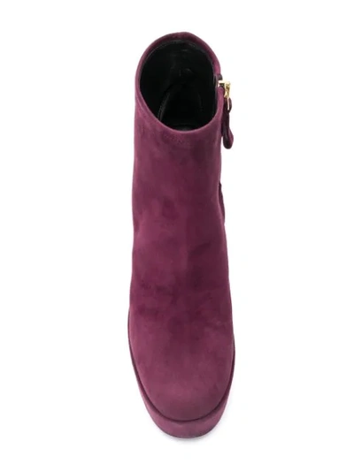 Shop Premiata M5007 Boots - Purple