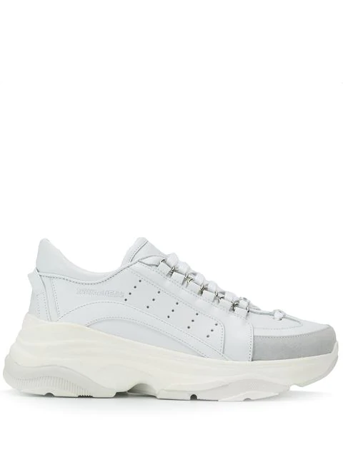 dsquared2 shoes white