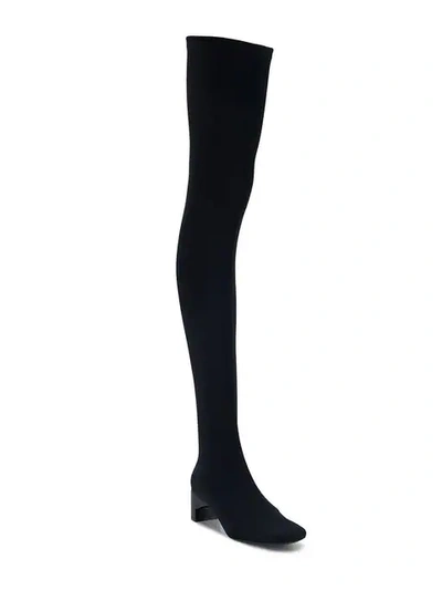 Shop Alyx 1017  9sm Over The Knee Boots - Black
