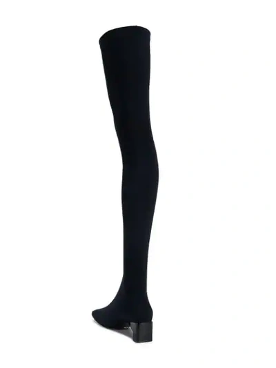 Shop Alyx 1017  9sm Over The Knee Boots - Black