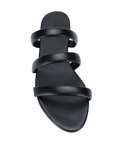 Shop Aeyde Chrissy Sandals In Black