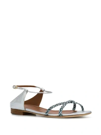 Shop Malone Souliers Darlene Sandals In Blue