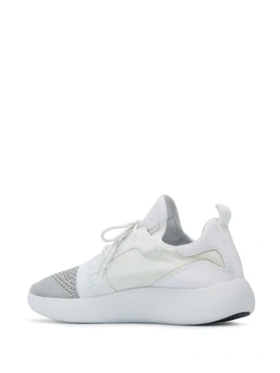 Shop Calvin Klein Jeans Est.1978 Mesh Panelled Sneakers In White