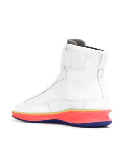 Camper Lab Rolling Ankle Boots - White | ModeSens