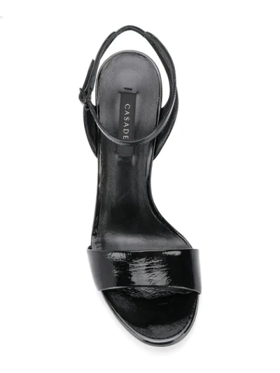 Shop Casadei X Blade Sandals In Black