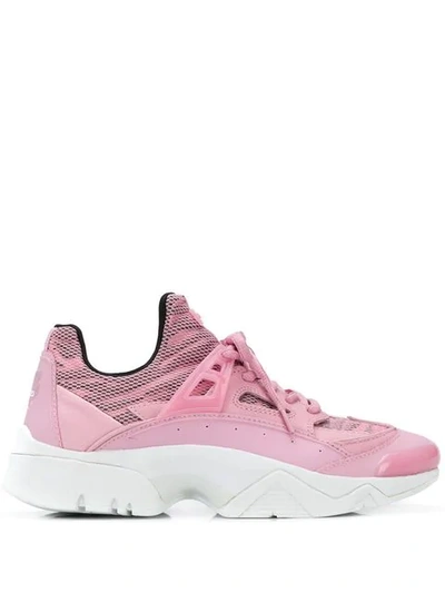 Shop Kenzo Sonic Sneakers In Pink