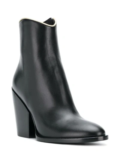Shop A.f.vandevorst Side Zip Ankle Boots In Black