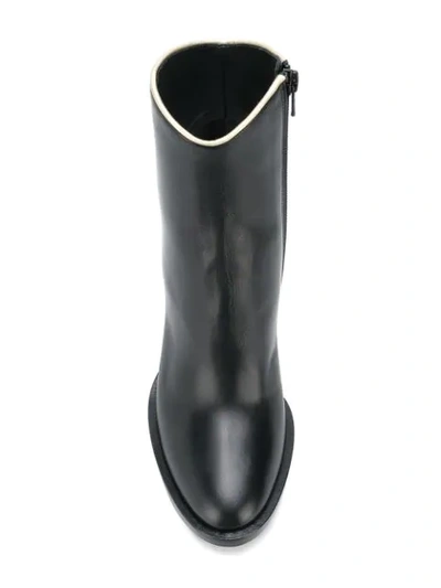 Shop A.f.vandevorst Side Zip Ankle Boots In Black