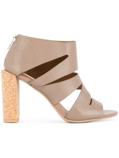 Shop See By Chloé Block Heel Sandals In Brown