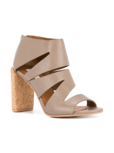 Shop See By Chloé Block Heel Sandals In Brown