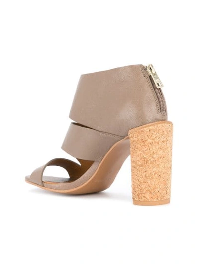 Shop See By Chloé Block Heel Sandals In Brown
