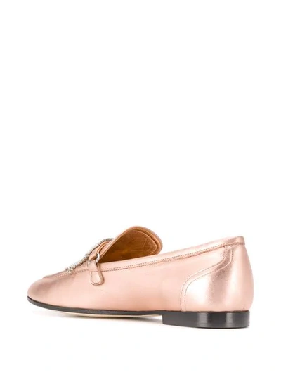 Shop Giuseppe Zanotti Jodie Loafers - Pink