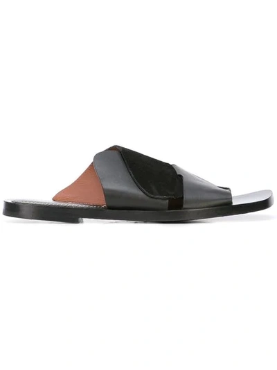 Shop Proenza Schouler Interlock Slides In Black