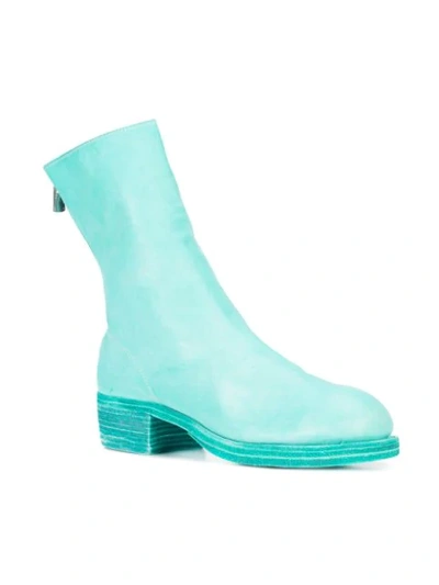 Guidi Rear-zipped Fitted Boots In P104t