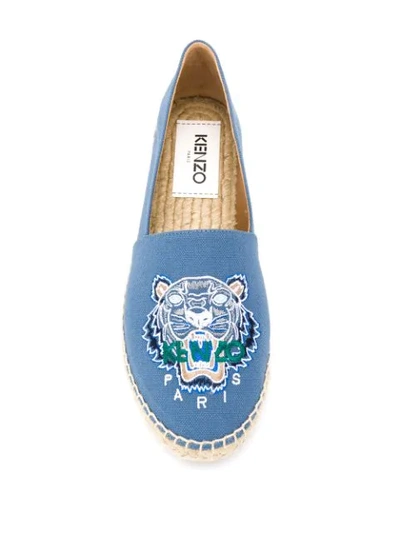 Shop Kenzo Tiger Espadrilles In 95