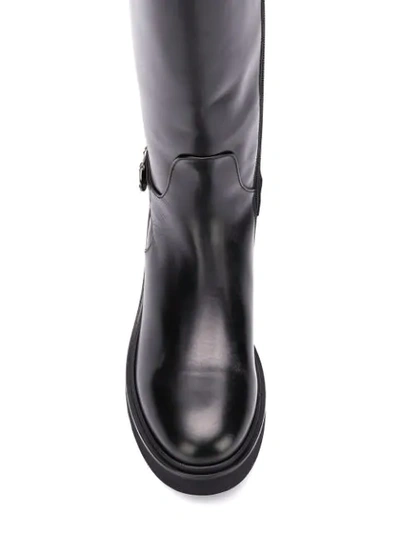Shop Baldinini Mid-calf Boots In Black