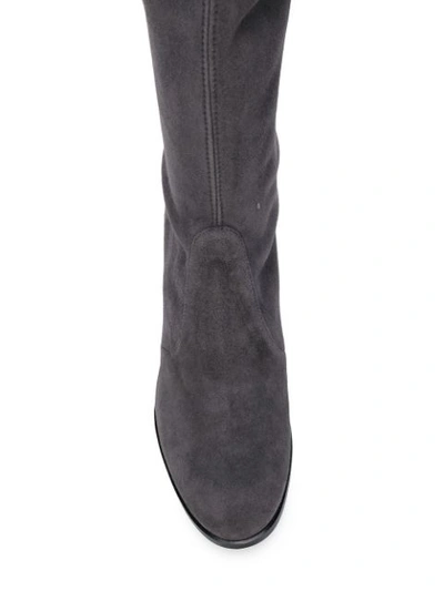 Shop Stuart Weitzman Tieland Boots In Grey