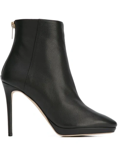 Shop Jimmy Choo Harvey 100 Ankle Boots In Black