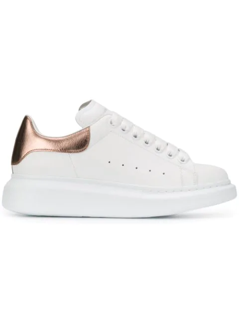 alexander mcqueen sneakers metallic