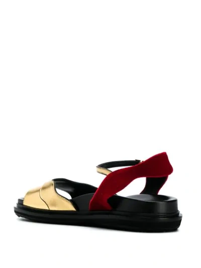 Shop Marni Sling-back Sandals In Zl884
