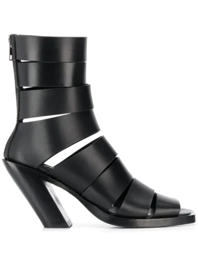 Shop Ann Demeulemeester Open-toe Sandals In Black