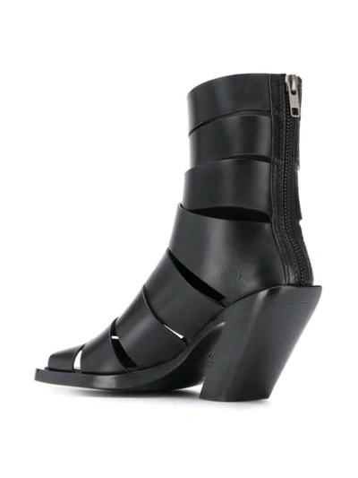 Shop Ann Demeulemeester Open-toe Sandals In Black