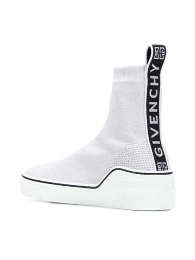 Shop Givenchy Sock Sneakers In White