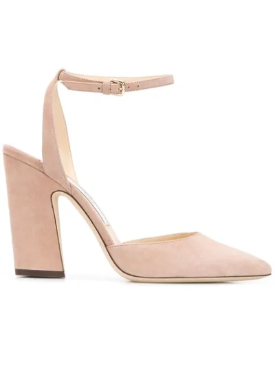 Shop Jimmy Choo Micky 100 Pumps In Pink