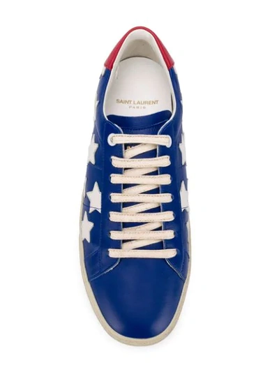 SAINT LAURENT COURT CLASSIC SL/06 SNEAKERS - 蓝色