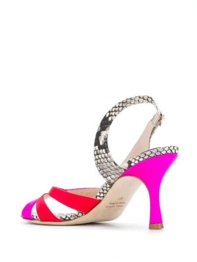 Shop Gia Couture Frida Sandals In Pink