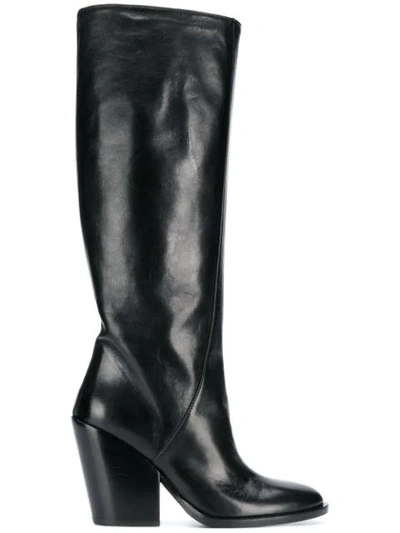 Shop A.f.vandevorst Knee Length Boots In Black
