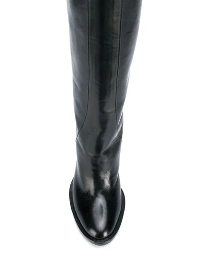 Shop A.f.vandevorst Knee Length Boots In Black