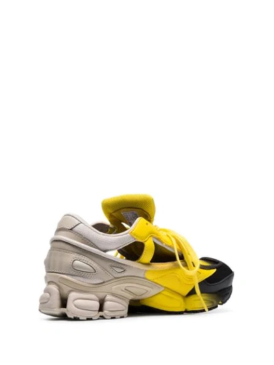 Shop Adidas Originals Black, Yellow And Grey Rs Replicant Ozweego Sneakers