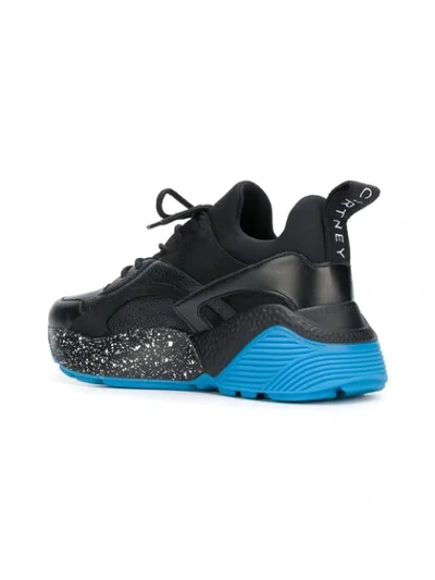 Shop Stella Mccartney Eclypse Sneakers In Black