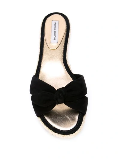 Shop Tabitha Simmons Heli Sandals In Black