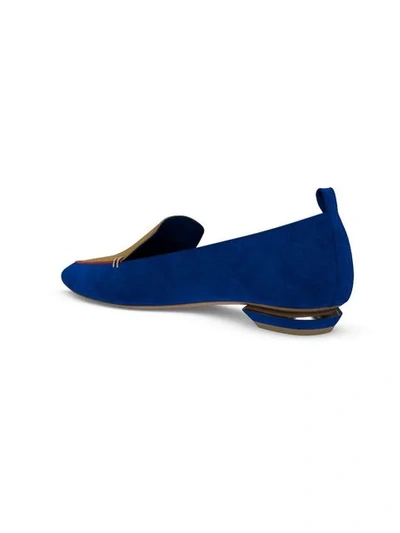 Shop Nicholas Kirkwood Customisable Beya Loafers In Blue