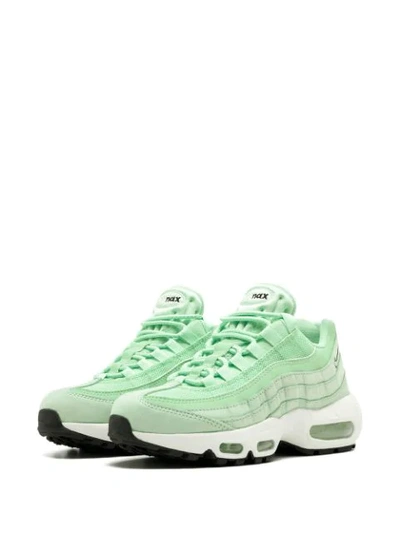 Shop Nike 'air Max 95' Sneakers In Green