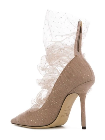 Shop Jimmy Choo Lavish 100 Pumps In Pink