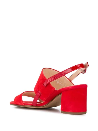 Shop Hogl Painty Sandals In Red