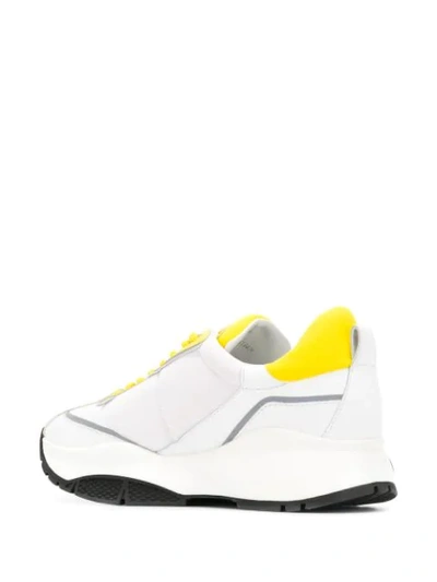 Shop Jimmy Choo Raine Sneakers In White