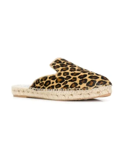 Manebi Flat Espadrilles In Brown