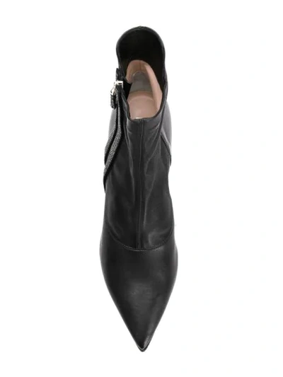 Shop Rodo Pointed Ankle Boots - Black