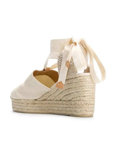 Shop Castaã±er Campesina Espadrilles In White