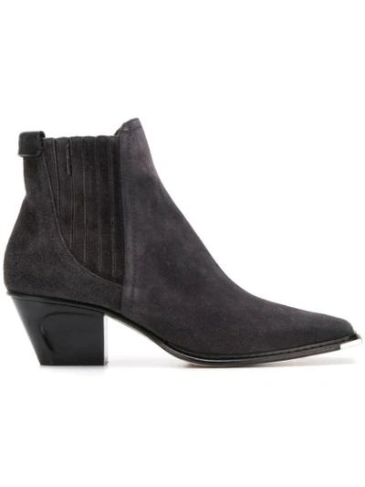 Shop Jimmy Choo Mitzi Ankle Boots In Stone