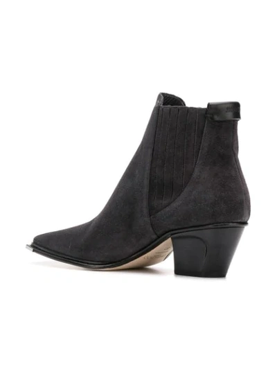 Shop Jimmy Choo Mitzi Ankle Boots In Stone