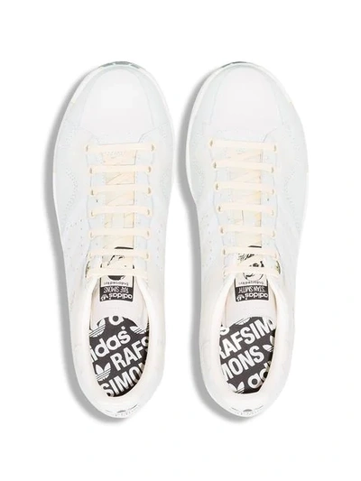 Shop Adidas Originals Stan Smith Printed Sneakers In White