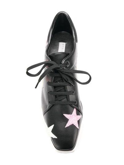 Shop Stella Mccartney 'elyse' Sneakers In 1049 Black/multicolour