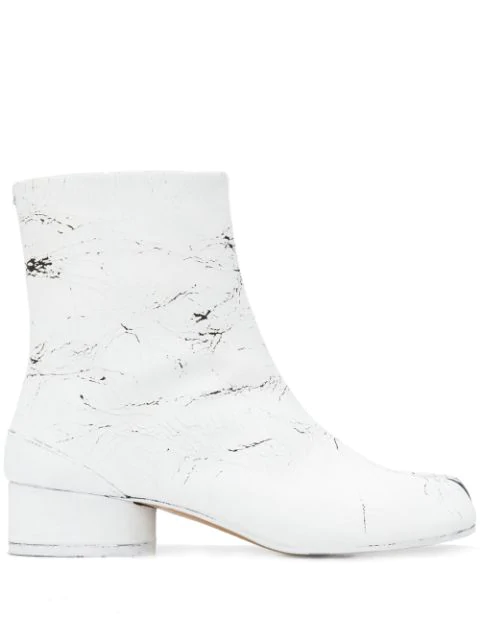 maison margiela white boots