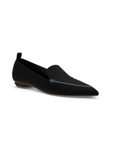 Shop Nicholas Kirkwood Customisable Beya Loafers In Black